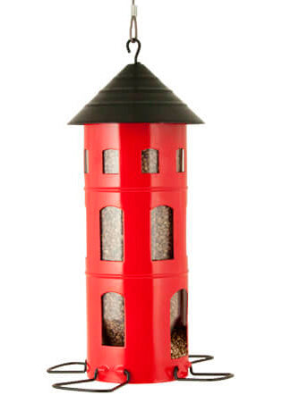 Ruokinta, Combi Feeder siemenille, punainen